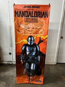 Stern Mandalorian Pinball Machine Banner 24' x 62'