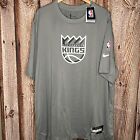 Nike Sacramento Kings Basketball Dri-Fit Gray Shirt Men’s XL NWT