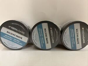 3 Jars Dove Men + Care Molding Hair Paste Medium Hold Low Shine Product (SEALED)