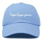 Kappa Kappa Gamma Cursive Sorority Womens Embroidered Baseball Cap Light Blue