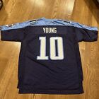 Tennessee Titans Vince Young jersey mens size XL Reebok blue vtg