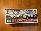 2011 Hess Toy Tow Truck And Race Car —-New In Box