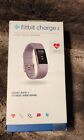 Fitbit Charge 2 Heart Rate Fitness Wristband - Rose Gold/Lavender