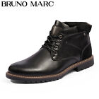 Bruno Marc Men's Chukka Work Boots Dress Boots Leather Durable Formal Shoes