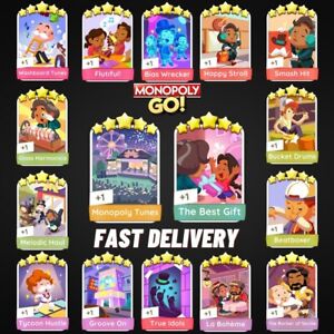 Monopoly Go Sticker 5/4 Star (Read Description) FAST Delivery