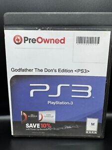 Sony Playstation 3 The Godfather: The Game - Dons Edition 2007