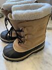 Sorel Caribou Boots Youth Size 3 Snow Winter Weather Insulated Waterproof