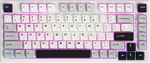 YUNZII YZ75 75% Hot Swappable Wireless Gaming Mechanical Keyboard, RGB Backlight