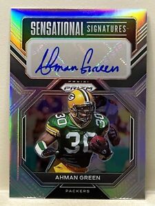 2022 Panini Prizm Ahman Green Auto Sensational Signatures /149 Packers SS-AG