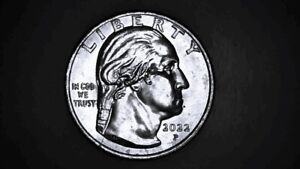 error coins us 2022 Washington Quarter Sally Ride (Drooling George)