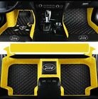 For Ford Car Floor Mats All Models Luxury Waterproof Carpets Cargo Liners Set (For: 1998 Mustang)