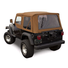 Jeep Wrangler TJ Soft Top, 97-02, Upper Doors, Tinted Windows, Spice (For: 1999 Jeep Wrangler)