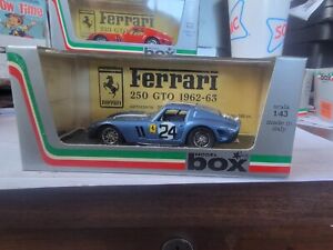 BOX MODEL 1:43 - 8432 - FERRARI 250 GTO 1962 - LT.Blue - ITALY