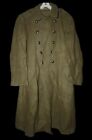 New ListingVINTAGE Romanian Trench Coat Military Army Wool Overcoat *damaged*