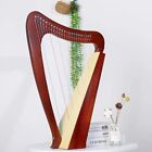 23 String Lyre Harp Mahogany Solid Wooden High Quality Portable Musical Instrume