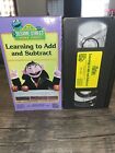 Sesame Street Learning to Add and Subtract VHS 1987 Random House Kids Movie Film