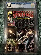 Spectacular Spider Man #131 CGC 9.2 White Pages  Kraven Vermin Peter Parker