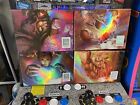 Lot of 4: 2004 PS2 Street Fighter 15th Anniversary Controllers Used Untested