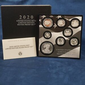 2020 US Mint Limited Edition Silver Proof Set - Free Ship USA