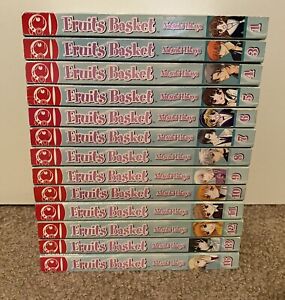 Lot of 13 FRUITS BASKET Manga Eng  Vols 1, 3-13 & 16 Tokyopop NOT COMPLETE