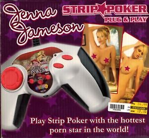 Classic Retro Jenna Jameson Strip Poker Video Game