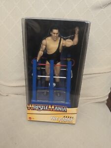 Andre The Giant In Ring Cart Wrestlemania WWE WWF Figure Mattel 2020 NEW