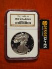 1994 P PROOF SILVER EAGLE NGC PF70 ULTRA CAMEO CLASSIC BROWN LABEL