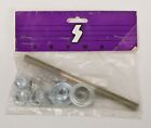 Skyway Axle Kit Includes Cones Nuts & Bearings Old School BMX for Mags 153mm 3/8