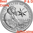 2022 P D Wilma Mankiller American Women Washington Quarter 2 New Clad PD Best