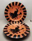 Laurie Gates Halloween Witch Plates 9.5