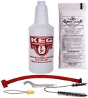 Kegerator Beer Line Cleaning Kit - Easy and Safe to Use Keg Cleaner - with Brew