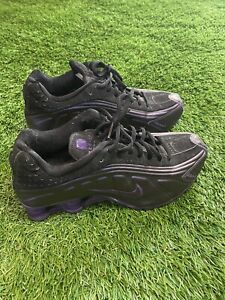 Nike Womens Shox R4 Club Purple 302874-500 Running Shoes Size 8