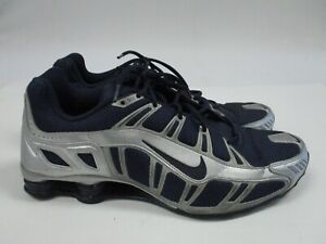 Nike Shox Turbo 3.2 SL Shoes Mens 14 Blue Silver Tech Sneakers 455541-440