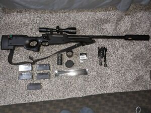 Novristch SSG96 Airsoft Sniper Used w/ Extra Parts