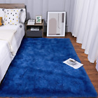 New ListingKelarea Super Soft Shaggy Rug Fluffy Bedroom Carpets 3x5 Feet Navy Blue Moder