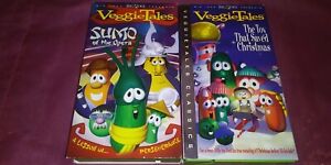 Veggie Tales VHS Sumo Of The Opera & The Toy That Saved Christmas