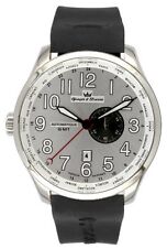Yonger & Bresson Men's YBH 8324-08 C White dial Automatic Dual Time GMT Watch
