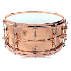 Ludwig Copper Phonic Snare Drum 14x6.5 Hammered w/Copper Hardware