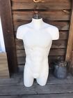 Male Torso Mannequin Commercial Heavy Duty Display Self Stand Athletic w Loop