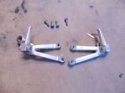 Yamaha 98-01 LEFT AND RIGHT PASSENGER PEGS AND MOUNTS USED FROM SALVAGE BIKE