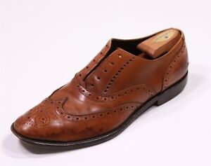 To Boot New York Brown Wingtip Leather Oxford Dress Shoes Flawed 11