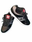 DC Mens Cure Casual Low Top Skate Shoes Sneakers Black/Grey US 10 NWOB