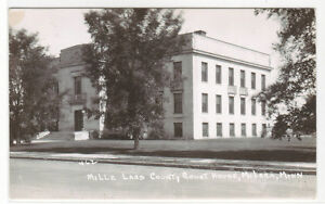 Court House Milaca Minnesota 1950s RPPC Real Photo postcard