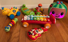 Lot 7 fun musical interactive lite-up toys Xylophone rattle baby toddler PMRB5A