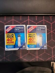 Contour 7277 Glucose Blood Test Strips - 35 Count [70ct Total]