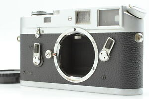 *Exc+5* Leica M4 Rangefinder Film Camera Chrom Silver Body 1968-1969 From JAPAN