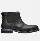 Timberland Men's Larchmont 2 Chelsea Boots Black Leather Pull On Size 13 M
