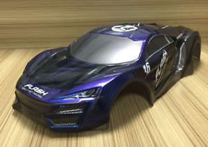 PVC Pre-Painted Body Shell For 1:10 RC OnRoad Cars in Mulit-Color