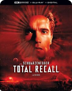 Total Recall 4K UHD Blu-ray Arnold Schwarzenegger NEW