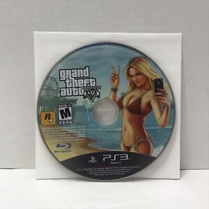 Grand Theft Auto V Five GTA 5 (Playstation 3, PS3) Game Disc Only - Tested